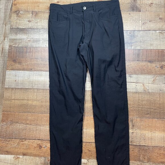 Men's The North Face Black Straight Leg Pants size 36 x 32 - Picture 1 of 5